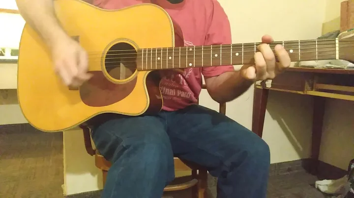 Kashmir acoustic cover.of Jimmy Page. led zeppelin
