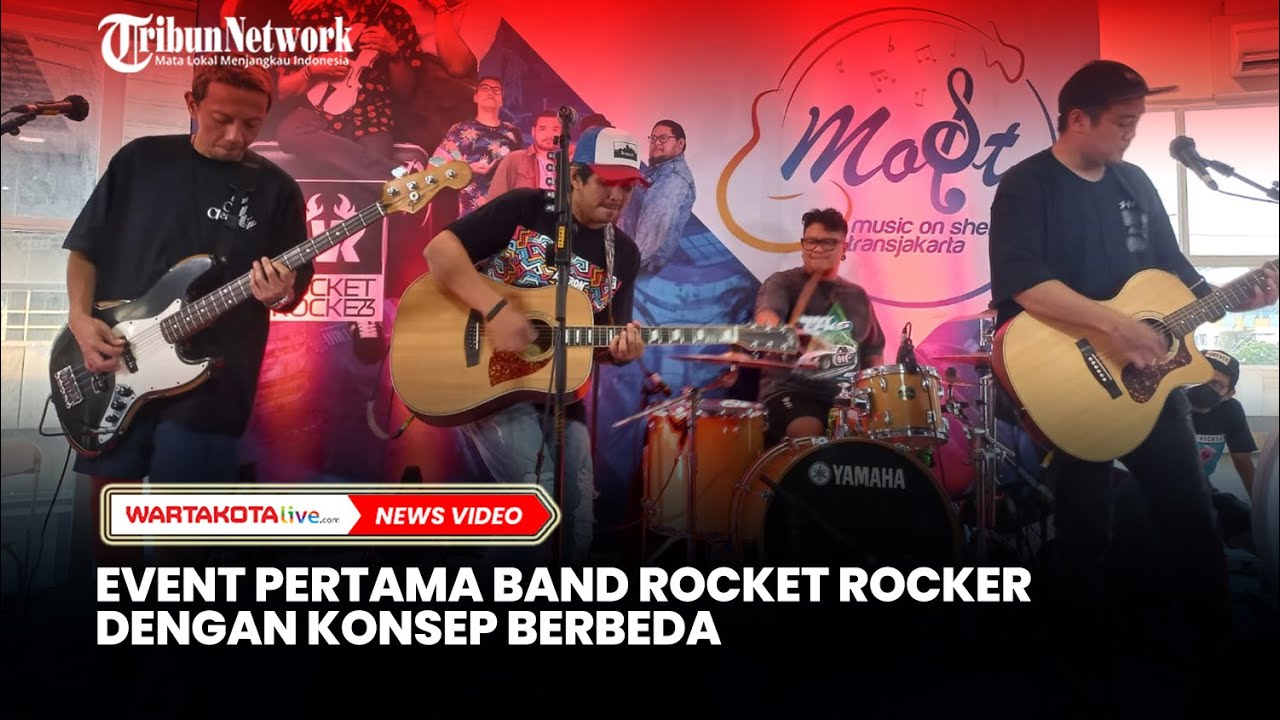 Event Pertama Band Rocket Rockers Dengan Konsep Berbeda - YouTube