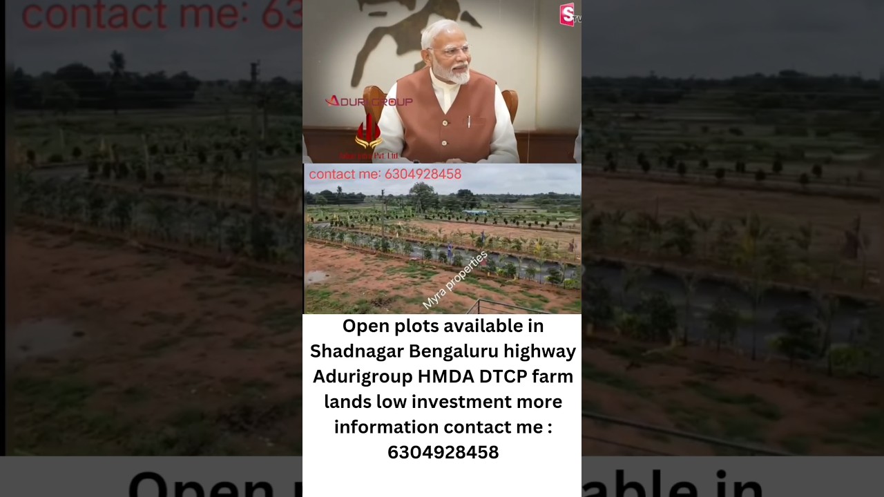 Aduri group open plots villas farm lands low investment in Bengaluru highway projects 