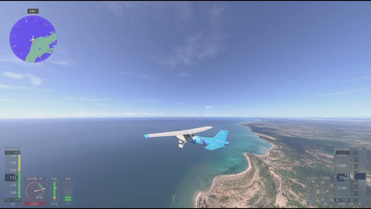 MSFS 2024 World Tour Episode 7, Part 2 - Plana Cays to Cabo Rojo, Dominican Republic