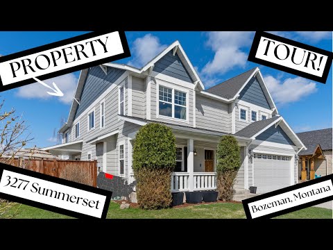 3277 Summerset Dr, Bozeman, MT home video tour