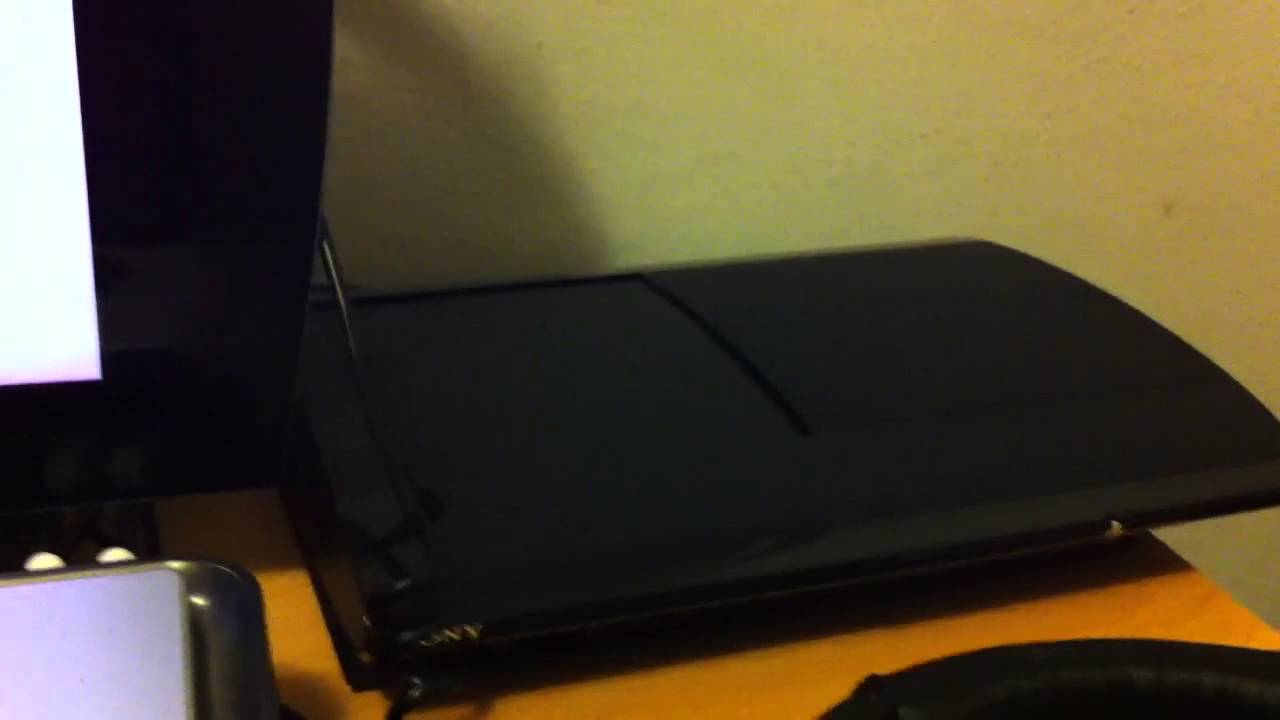 Ps3 Super Slim OVERHEAT FAN SOUND YouTube