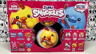 Zuru Snackles Unbox a Case of Blind Bag Capsules With Me!