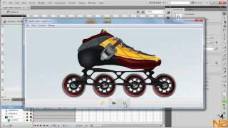 Adobe Flash CS5.5, How to create apple slider or image gallery AS 3.0 PART 1