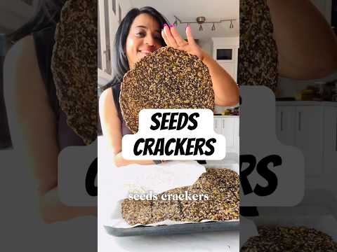 Seeds crackers #healthyrecipes