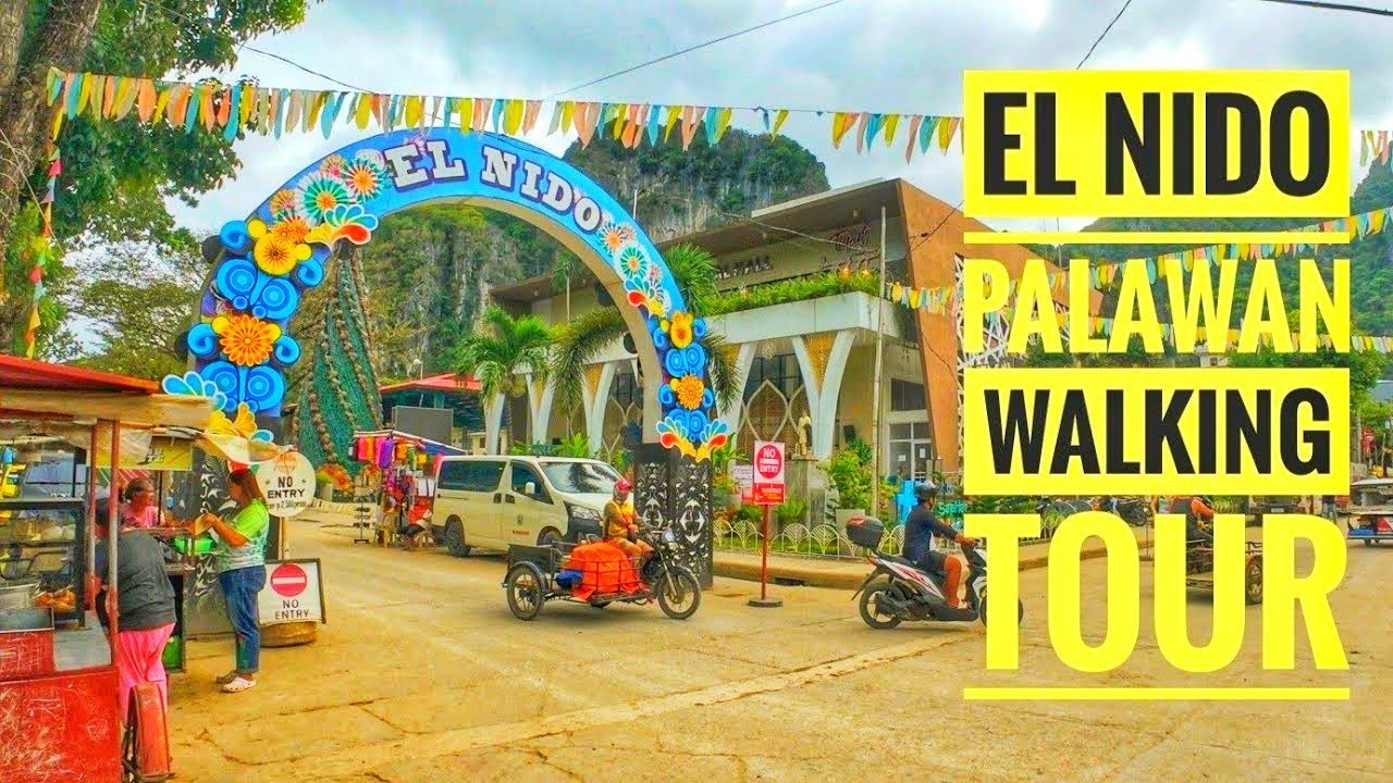 El Nido Palawan | Walking Tour 2025 [4K] 🇵🇭