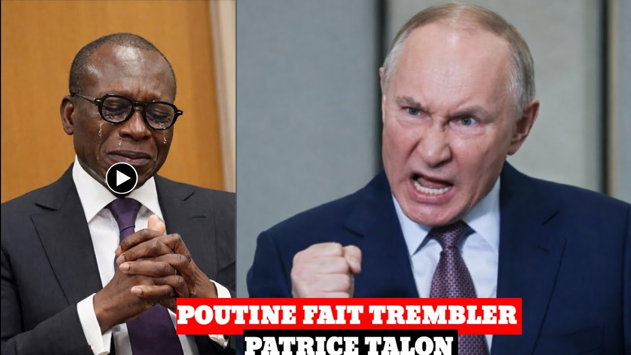 ‼️🇧🇯🇷🇺Bonne nouvelle poutine fait trembler patrice talon 