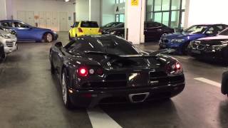 Koenigsegg CCXR in Singapore (LOUD Start up and Revs!)