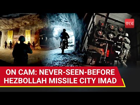Hezbollah's Missile City Unveiled For The First Time; 'Precision Weapons In Imad-4 Ready For Strike'