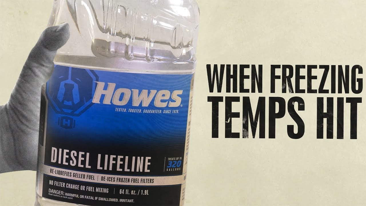 Howes Products: Diesel Lifeline - Gelled Up in a Pinch? - YouTube