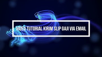 Kirim Slip Gaji Via Email