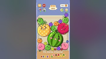 Fruit Merge: Satisfying ASMR Puzzle Game | Watermelon game #games #fruitgame #game@RS_Game_Channel