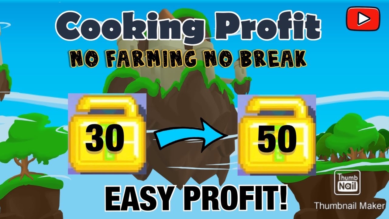 THIS IS HOW TO DOUBLE YOUR WL BY COOKING 2021! | Growtopia | AnimeEmpire Profit #1