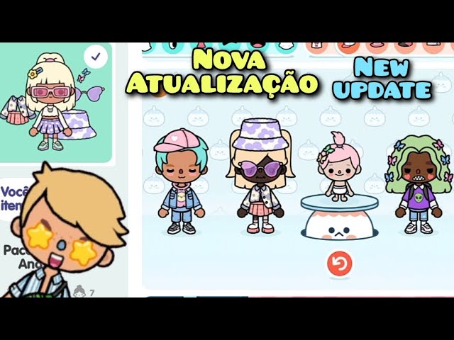 Toca Boca New Update VOXELLA Festival Clothes! Ropas do Festival Voxella no  Toca Life World 