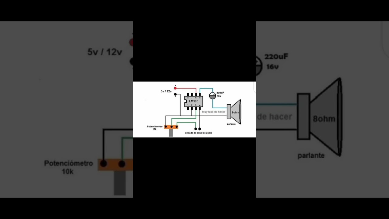 lm386 ic amplifier circuit 