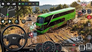 euro coach bus simulator 😱🚌 || new coach bus simulator  Android gameplay 