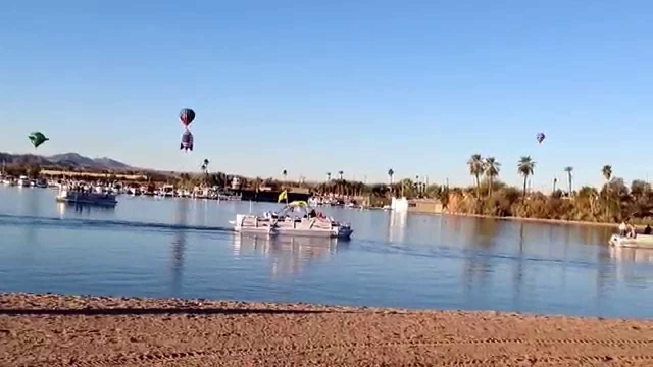 2015 Lake Havasu City Hot Air Balloon Festival YouTube