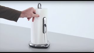 simplehuman steel tension arm paper towel holder & dispenser