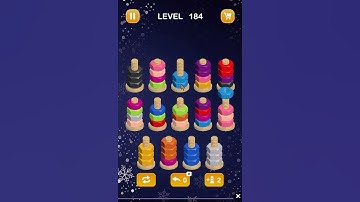 Nut Sort | Color Puzzle | Level 184 | Mobile Games