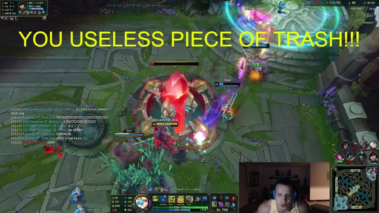 Tyler1 HATES TF Blade and has some words for him