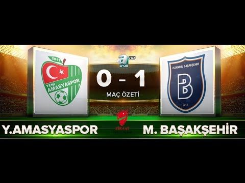 Yeni Amasyaspor 0 -1 Medipol Başakşehir Ziraat Türkiye Kupası Maç Özeti HD (29.11.2016) - A Spor