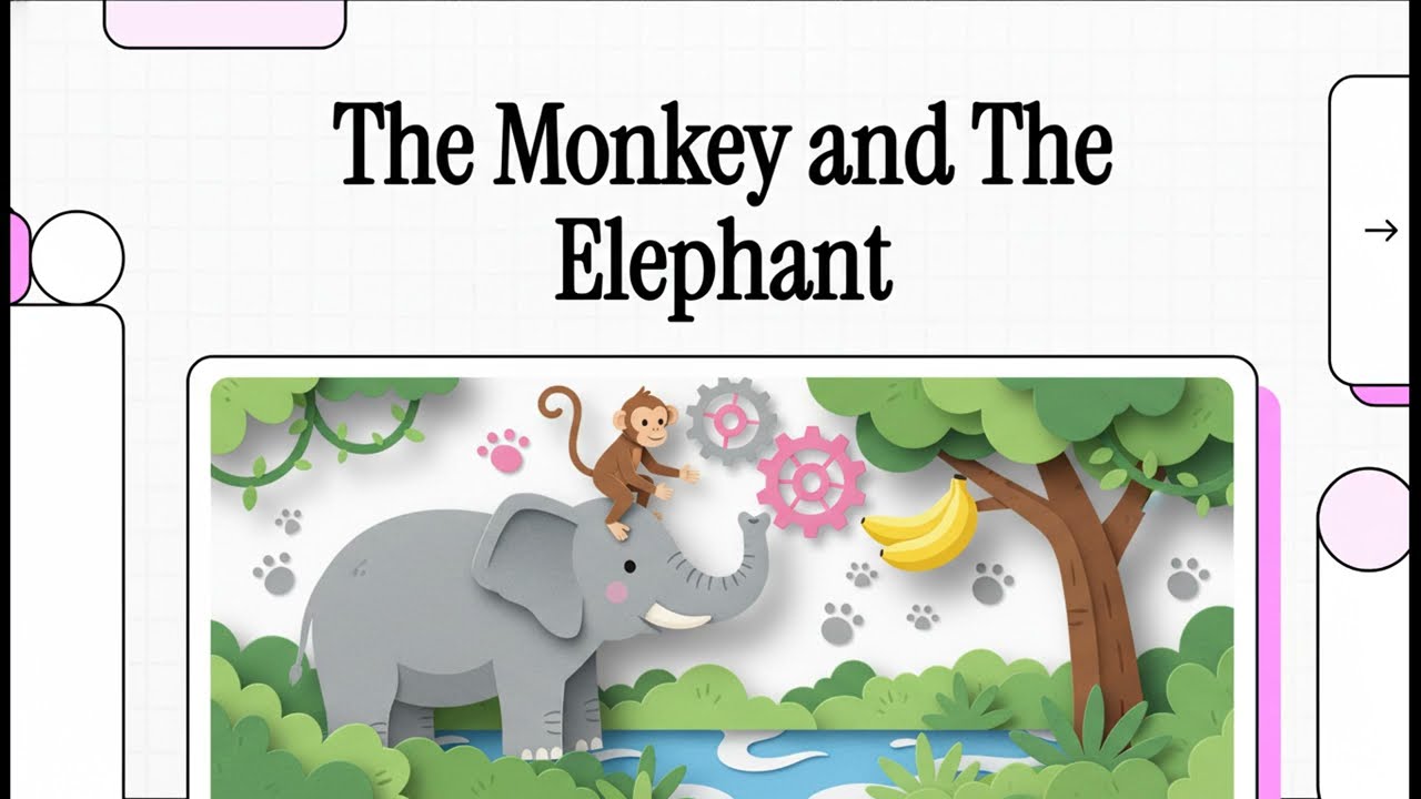 Who Won? Monkey vs Elephant?!! | 😱The Monkey and The Elephant Story🐘🐒