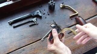 Colt Navy 1851 demontage et remontage