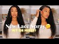 🥺The Ultimate Melt! I Tried  out Ebin’s Lace Spray!- ft ReshineHair