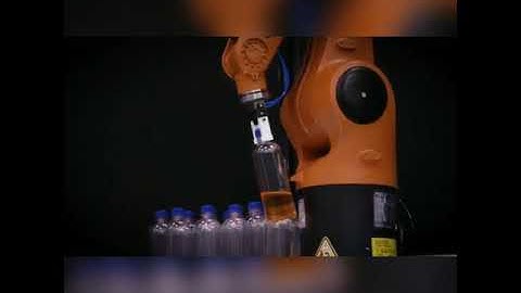 KUKA Robot Bottle Flipping