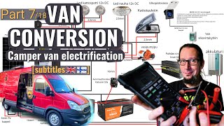 Camper van electrification - DIY camper van [ SUBTITLES ENGLISH ]