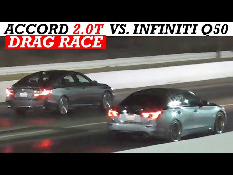 2020 Honda Accord Sport 2.0T vs. Infiniti Q50