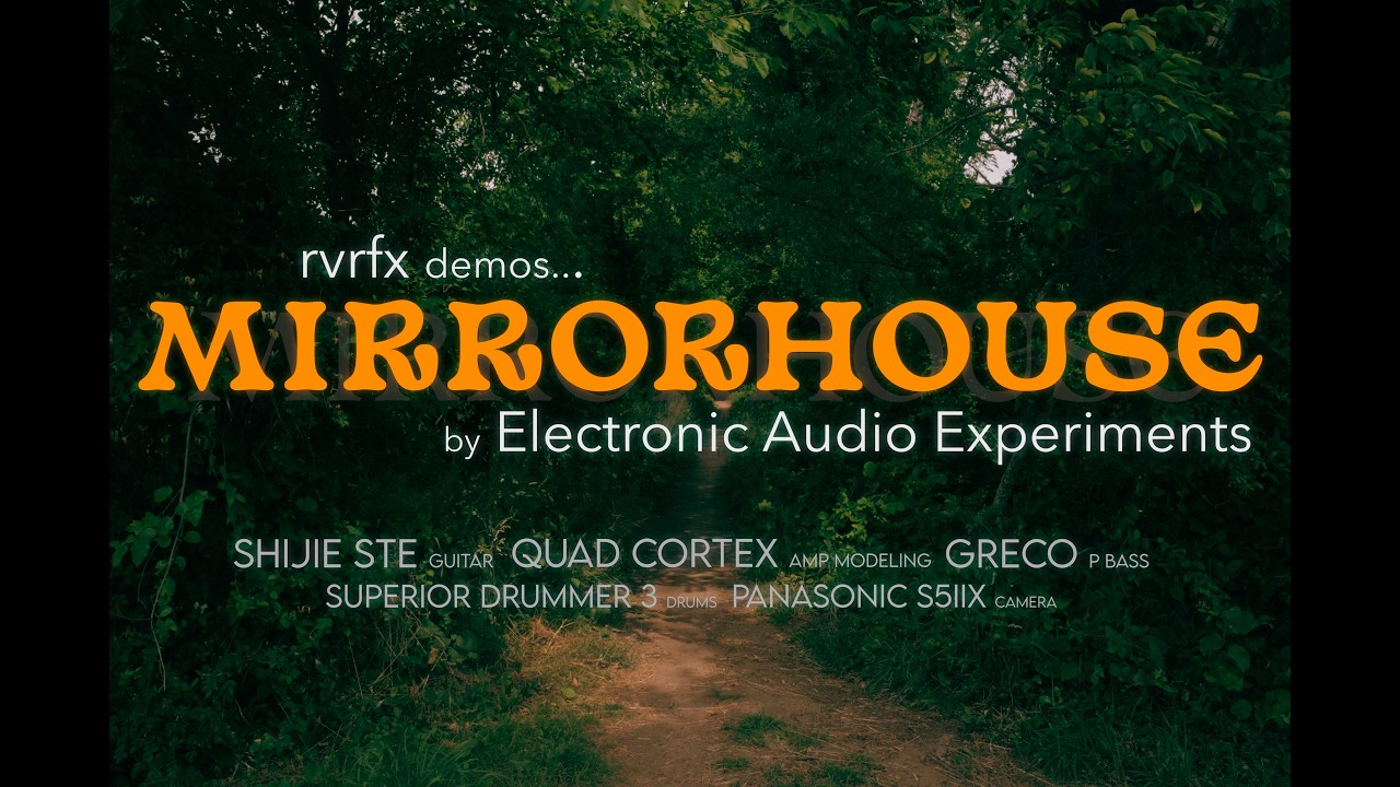EAE x Pile - Mirror House V2 Guitar Pedal Demo - YouTube