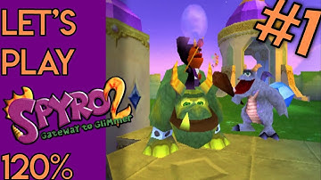 Spyro 2: Gateway To Glimmer 100% Walkthrough  #1 - Glimmer