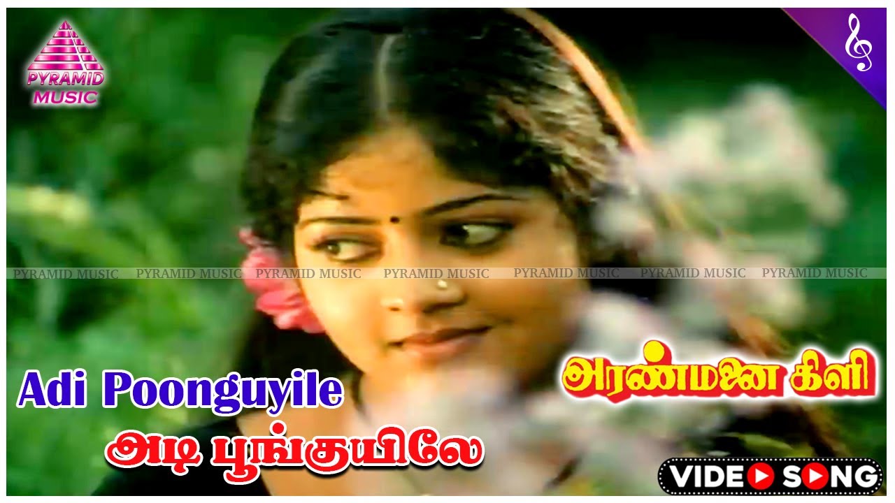 Adi Poonguyile Video Song | Aranmanai Kili Movie Songs | Rajkiran | Ahana | Ilaiyaraaja