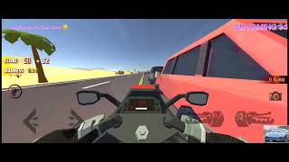 I played Moto mad racing bike game!!! screenshot 4