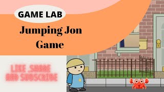 Jumping jon Game in Game Lab. screenshot 3