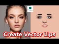 Create  Vector Lips In Photopea #24