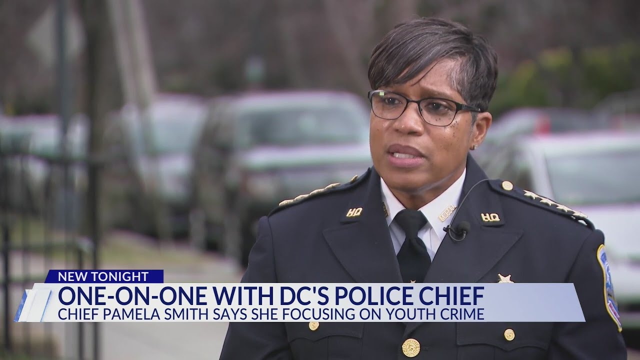 DC Police Chief Pamela Smith talks youth crime in the District - YouTube