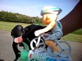 二人でサイクリング