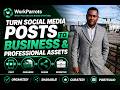 Turn Your Posts to Business & Professional Asset | This Is How