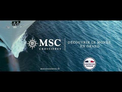Pub MSC Croisères janvier 2020