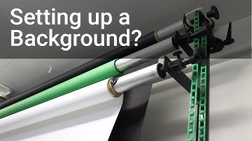 How to set up a fixed background system for a studio (feat. LightPro Expan Hook Background System)