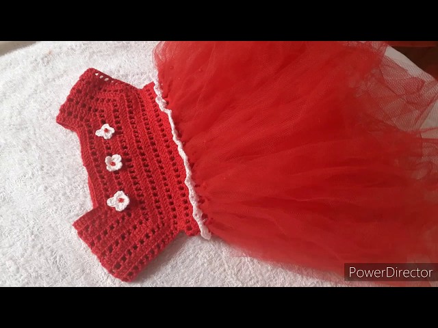 Vestido de princesa tule para bebê, crochê, tutu, bebê, menina