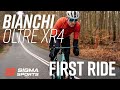 Matt Stephens Bianchi Oltre XR4 CV Disc Road Bike First Ride | Sigma Sports