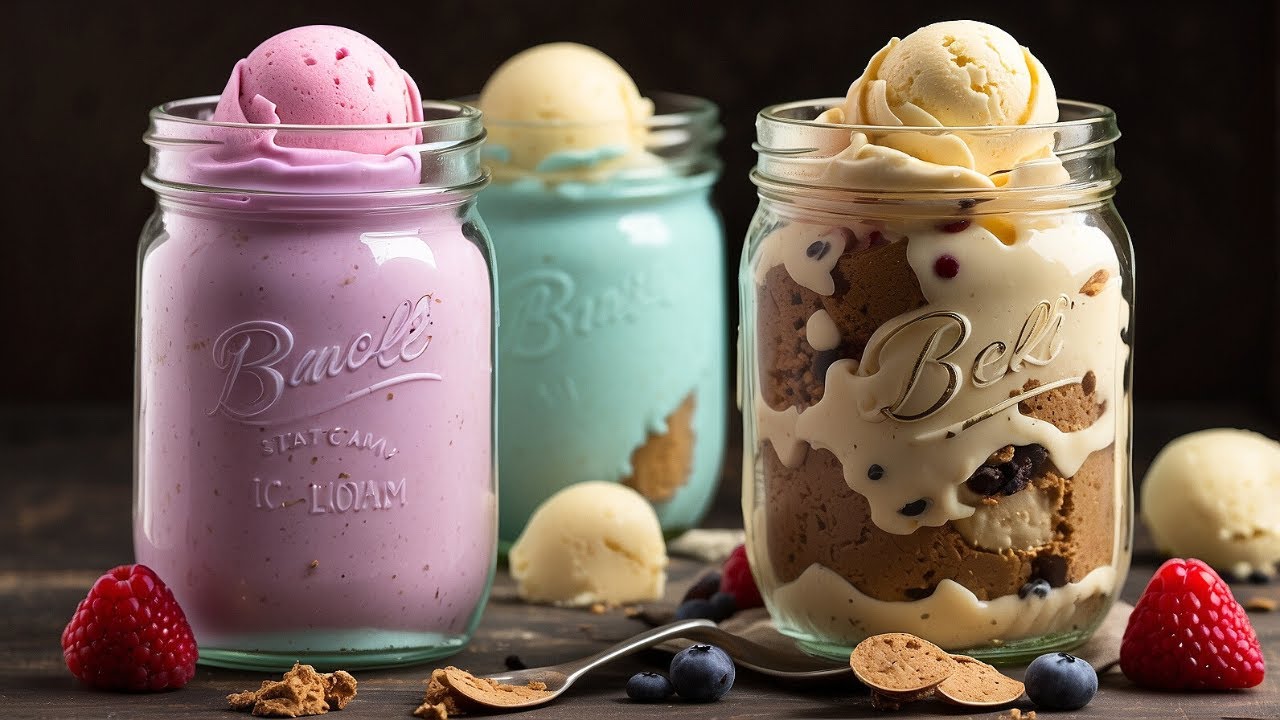 Keto Mason Jar Ice Cream | Easy Homemade Low-Carb Treat
