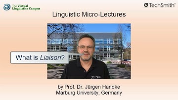 PHY_011 - Linguistic Micro-Lectures: Liaison