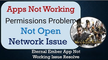 How To Fix Eternal Ember App not working | Not Open | Space Issue | Network & Permissions Issue
