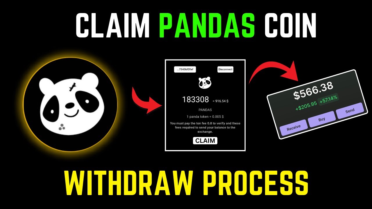 Pandas Airdrop New Update | Pandas Tokens Withdrawals Are Now OPEN ...