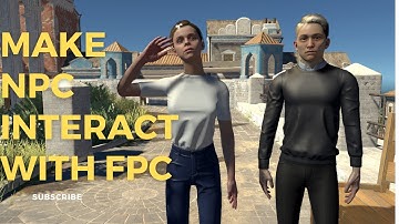 NPC Interaction| Unity | First Player Controller