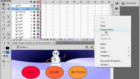 Flash Tutorial Request 35 Dress Up Animated